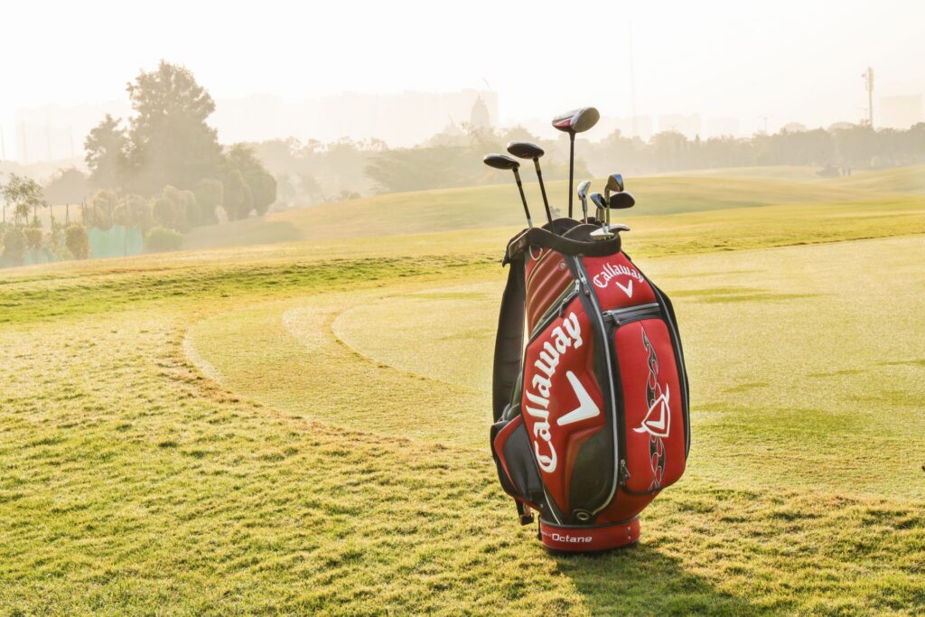 golf bag arrangement
